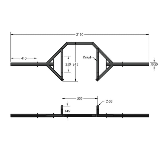 ABC Olympic Rickshaw Barbell