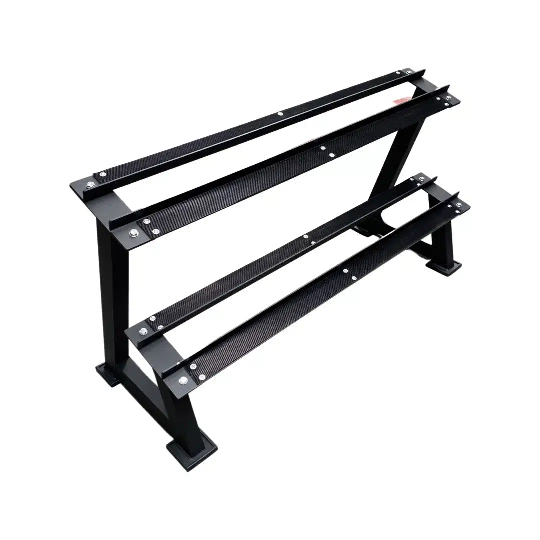 2 Tier Hex Dumbbell Storage Rack