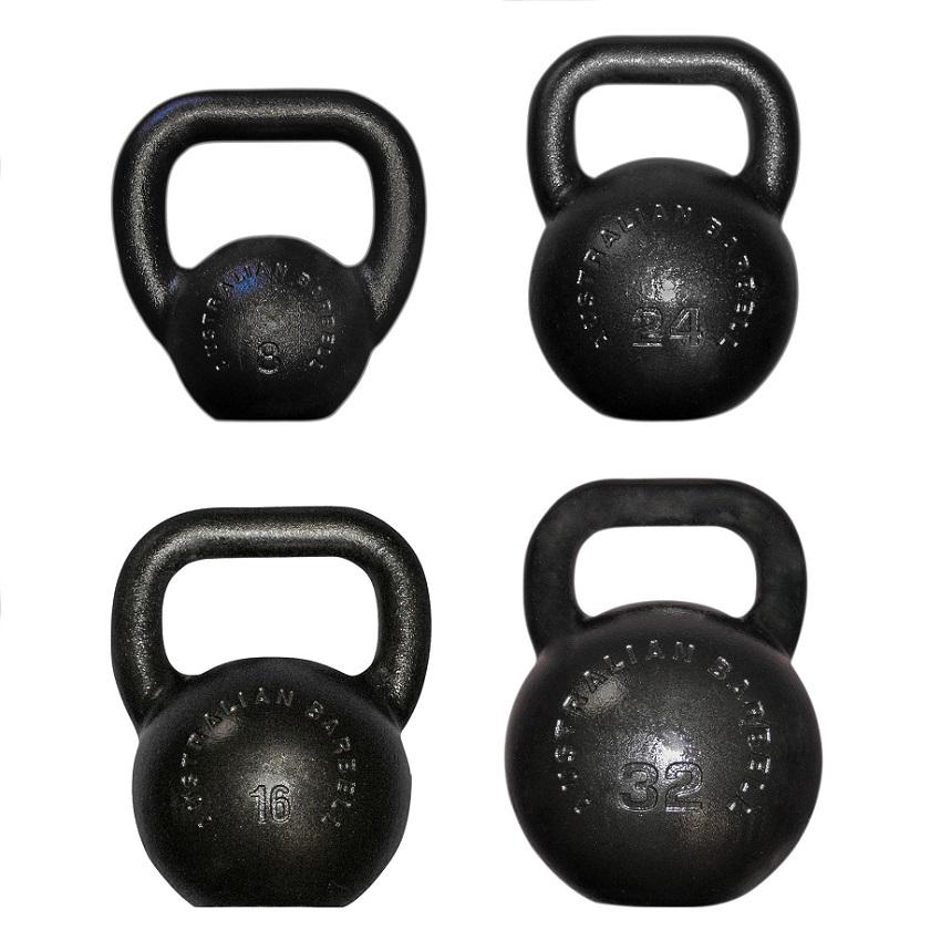 Kettlebells - Black Hammertone