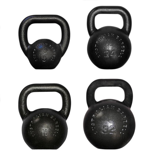 Kettlebells - Black Hammertone