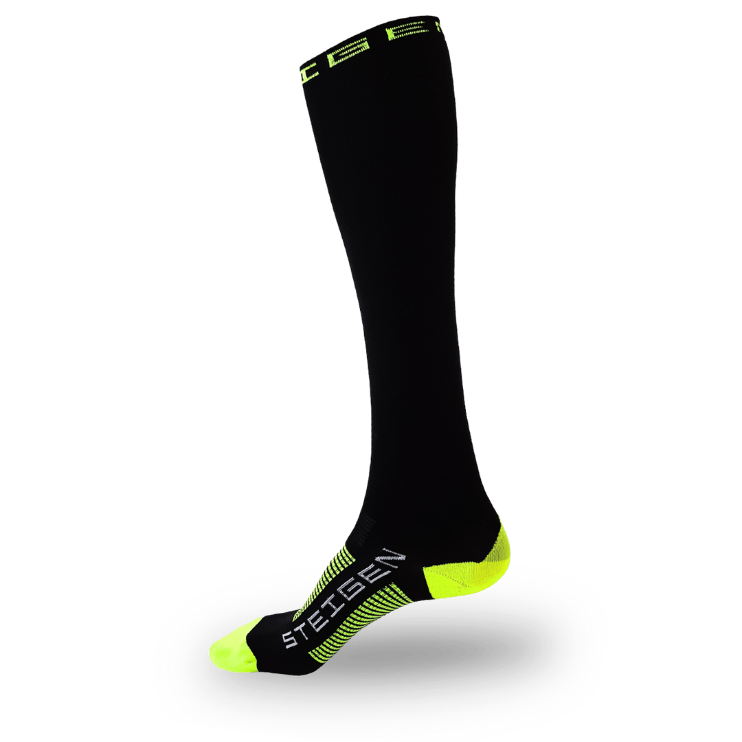 BLACK RUNNING SOCKS FULL LENGTH