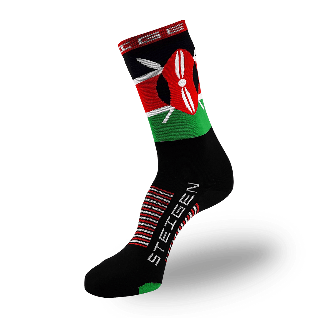 KENYA RUNNING SOCKS ¾ LENGTH