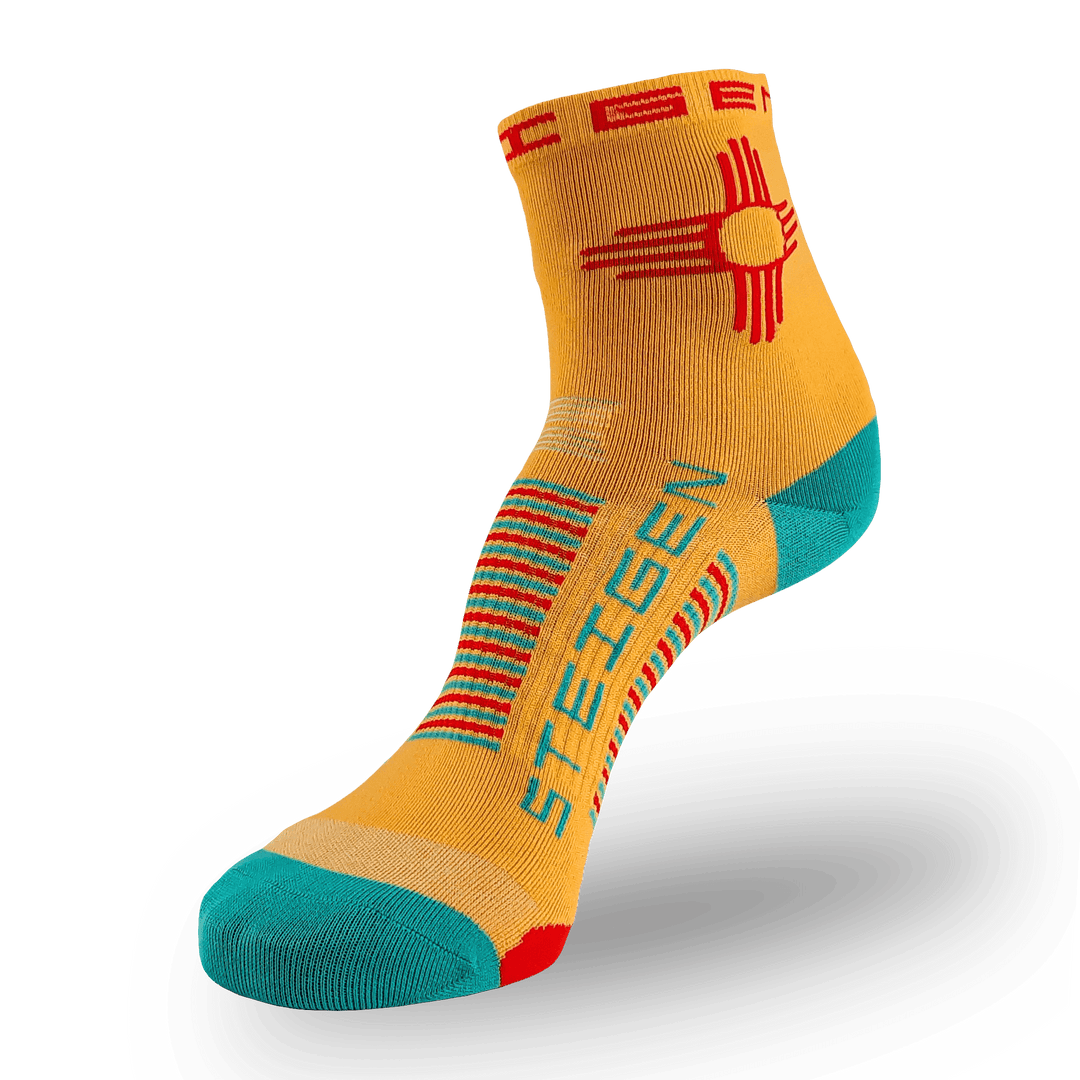 NEW MEXICO RUNNING SOCKS ½ LENGTH