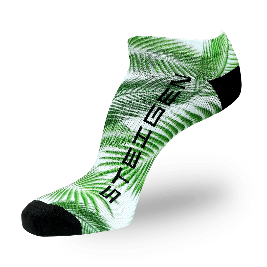 PALM TREE RUNNING SOCKS ZERO LENGTH