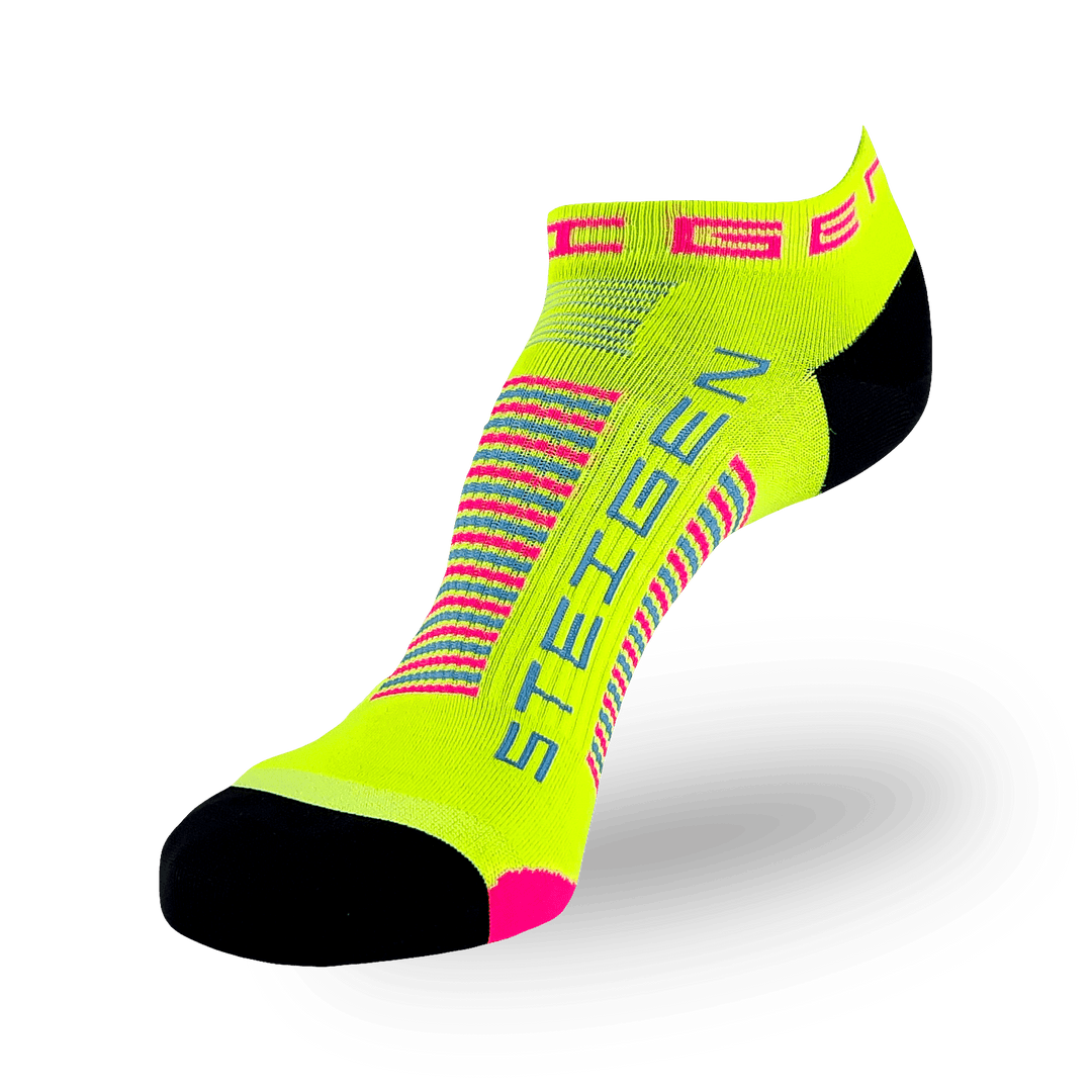 SHERBET YELLOW RUNNING SOCKS ZERO LENGTH