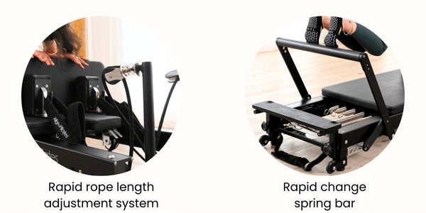 Align-Pilates C8 Raven Pilates Reformer