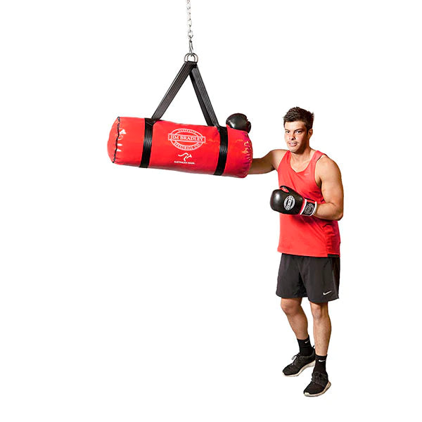 Jim Bradley uppercut boxing bag