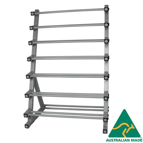 ABC 7 Tier Vinyl Dumbbell Rack